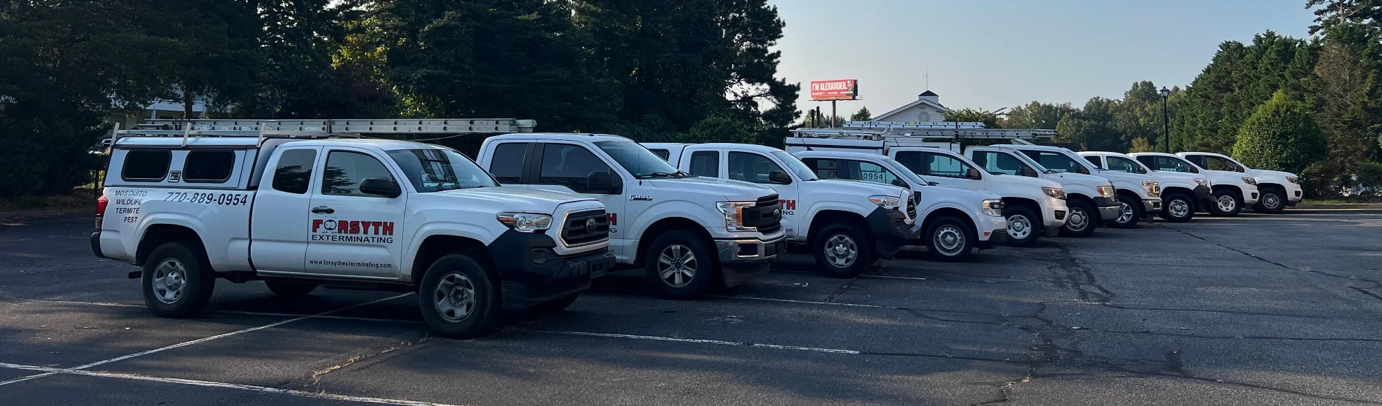 Forsyth Exterminating service areas across metro Atlanta