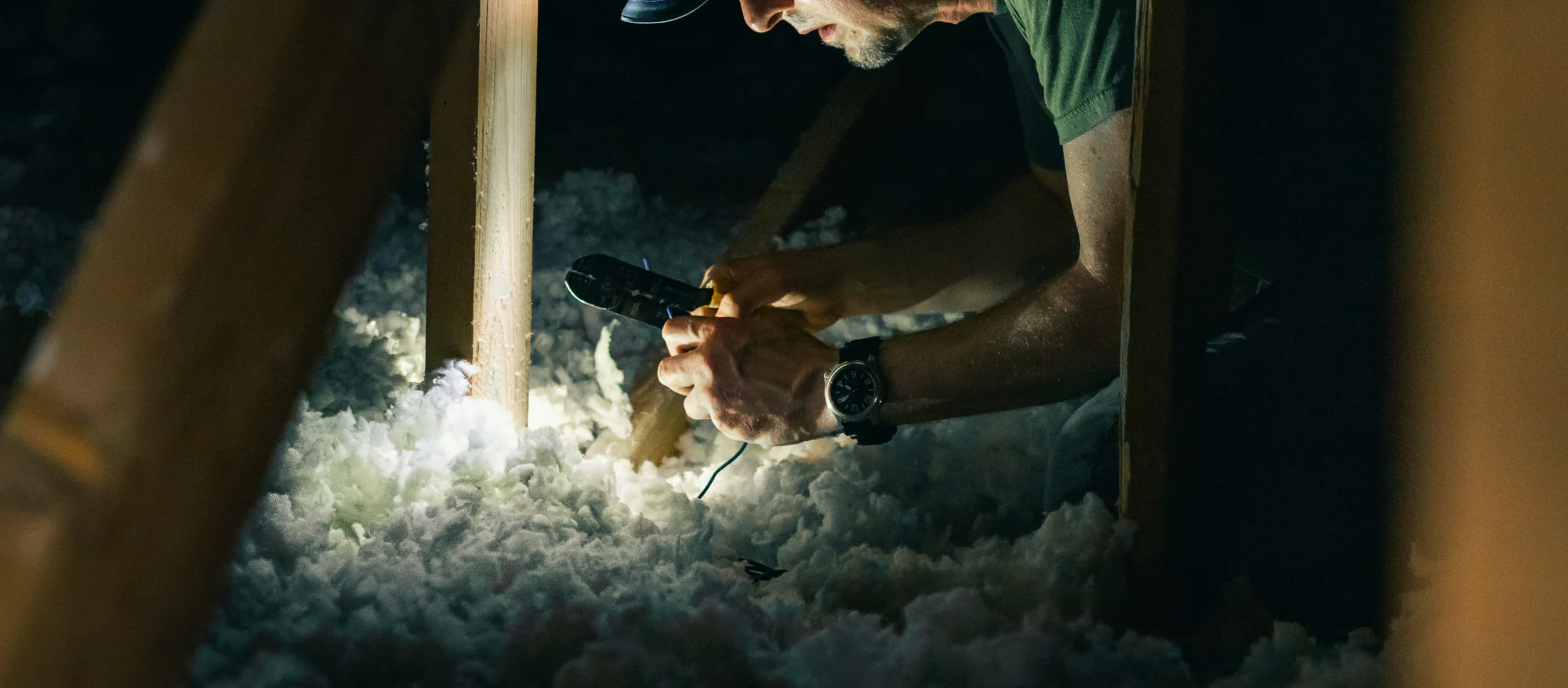 Attic insulation removal and replacement in Forsyth County, GA